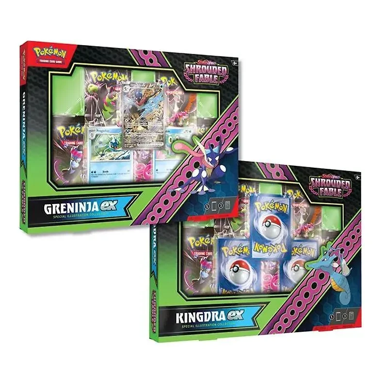 Pokemon SV 6.5 Shrouded Fable Kingdra Greninja Ex Special Illustration Collection Assorted (Random Pick)