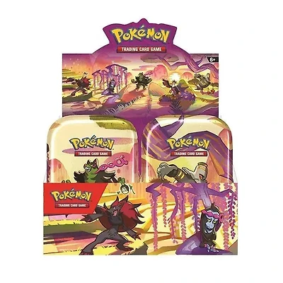 Pokemon Scarlet and Violet 6.5 Shrouded Fable Mini Tin Display
