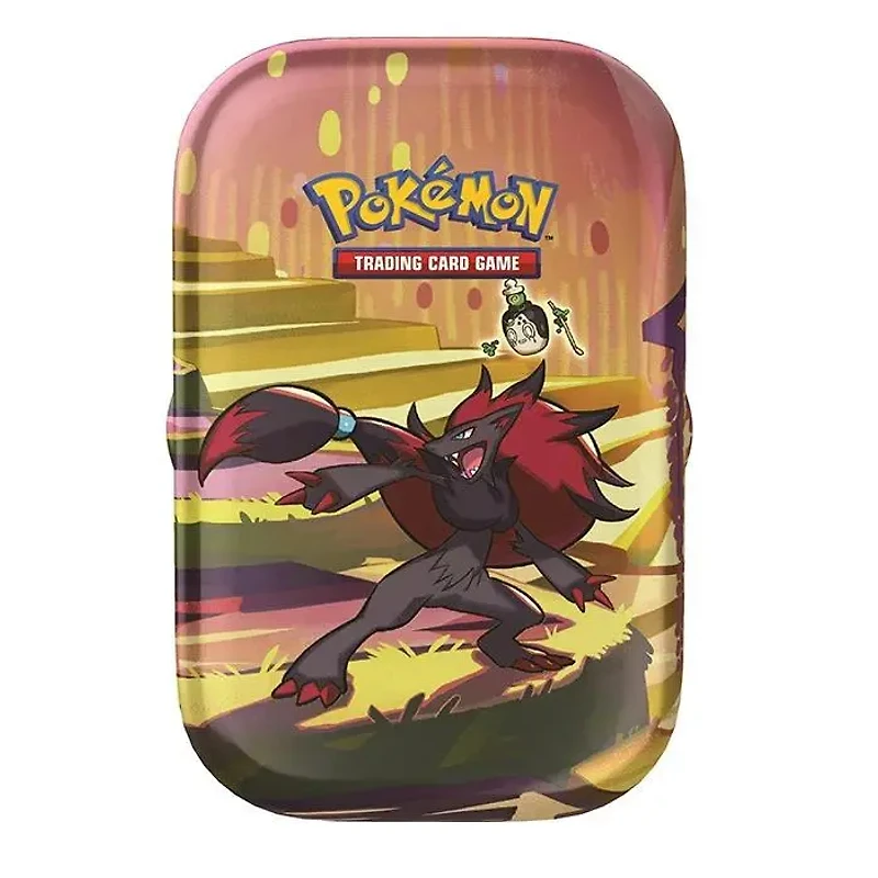 Pokemon Scarlet and Violet 6.5 Shrouded Fable Mini Tin Display