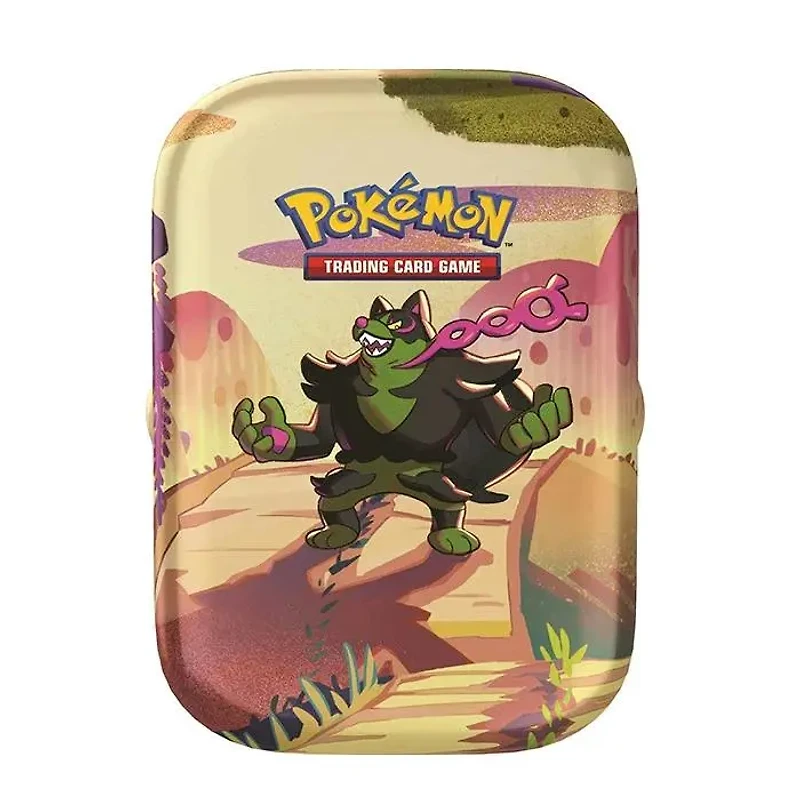Pokemon Scarlet and Violet 6.5 Shrouded Fable Mini Tin Display