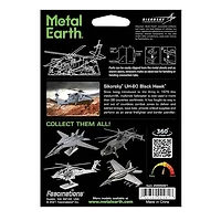 Fascination Metal Earth UH 60 Black Hawk Helicopter 3D Model Kit