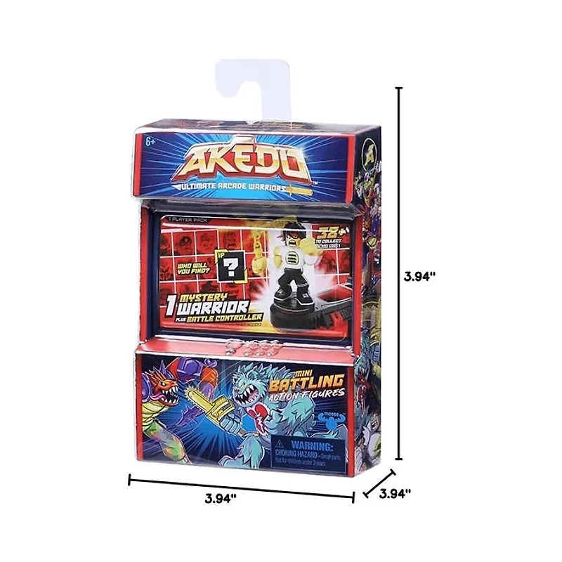 Akedo Ultimate Arcade Warriors Assorted Series 1 (Random Pick)