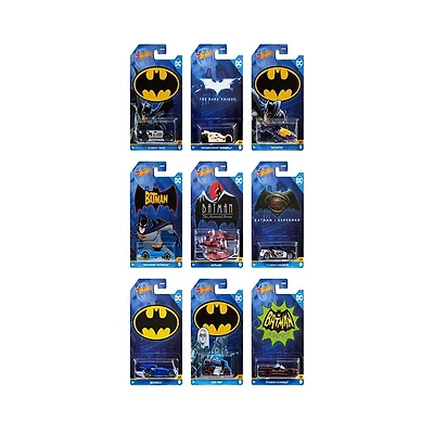 Mattel Hot Wheels DC Batman Themed Vehicle Assorted