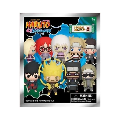 Naruto Shippuden 3D Foam Bag Clip Series 4