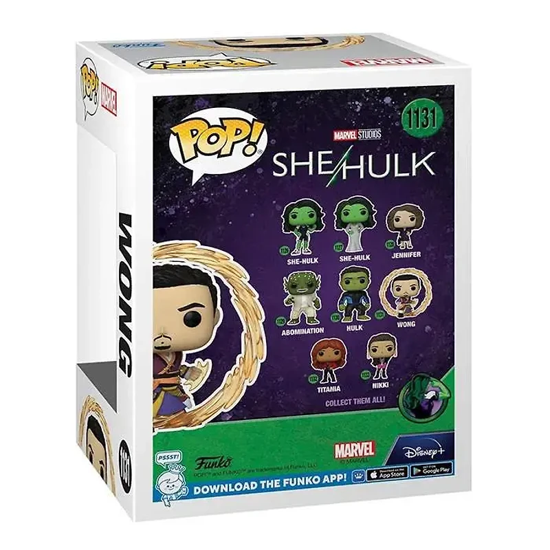Funko Pop! Marvel She Hulk Wong Figure