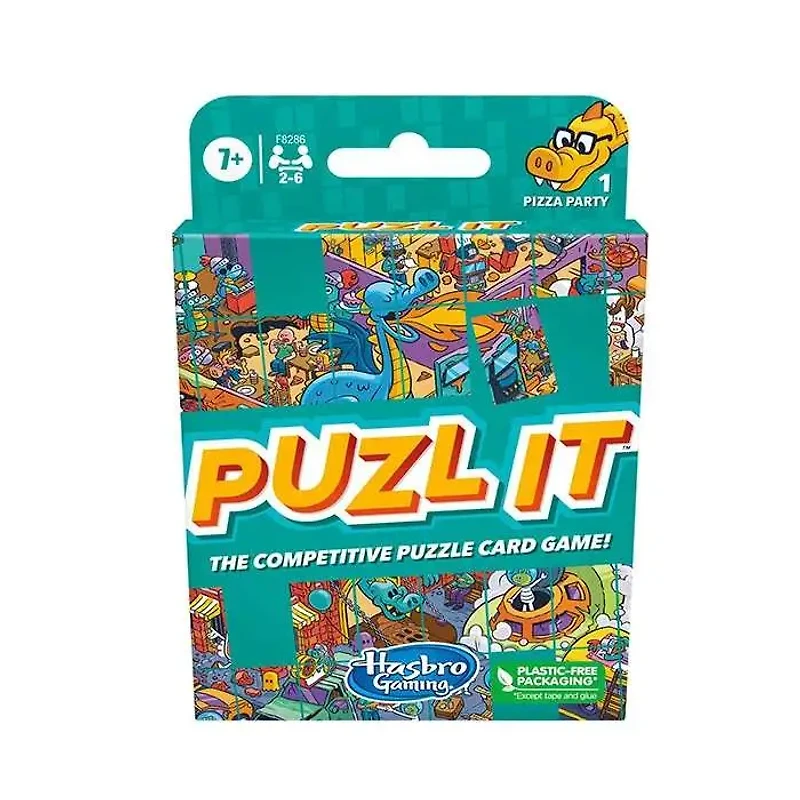 Hasbro Puzl It Card Game for Age 7 And Up 2 To 6 Players