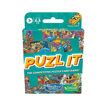 Hasbro Puzl It Card Game for Age 7 And Up 2 To 6 Players