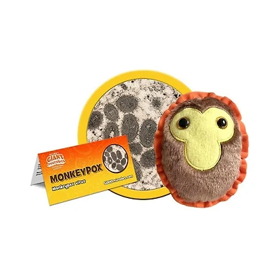 Giant Microbes Plush Monkeypox Doll