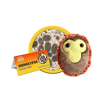 Giant Microbes Plush Monkeypox Doll