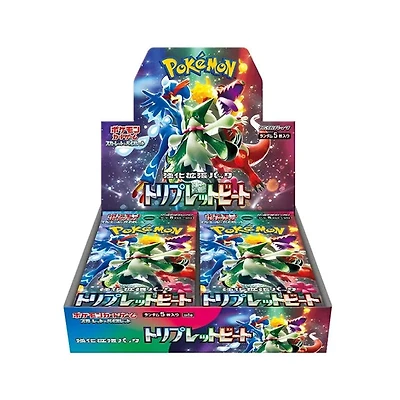 Pokemon Scarlet & Violet Japanese Enhanced Expansion TCG Triplet Beat Booster Box