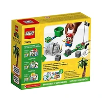 LEGO Super Mario Adventures with the Rambi the Rhino Expansion Set – 106 Pieces