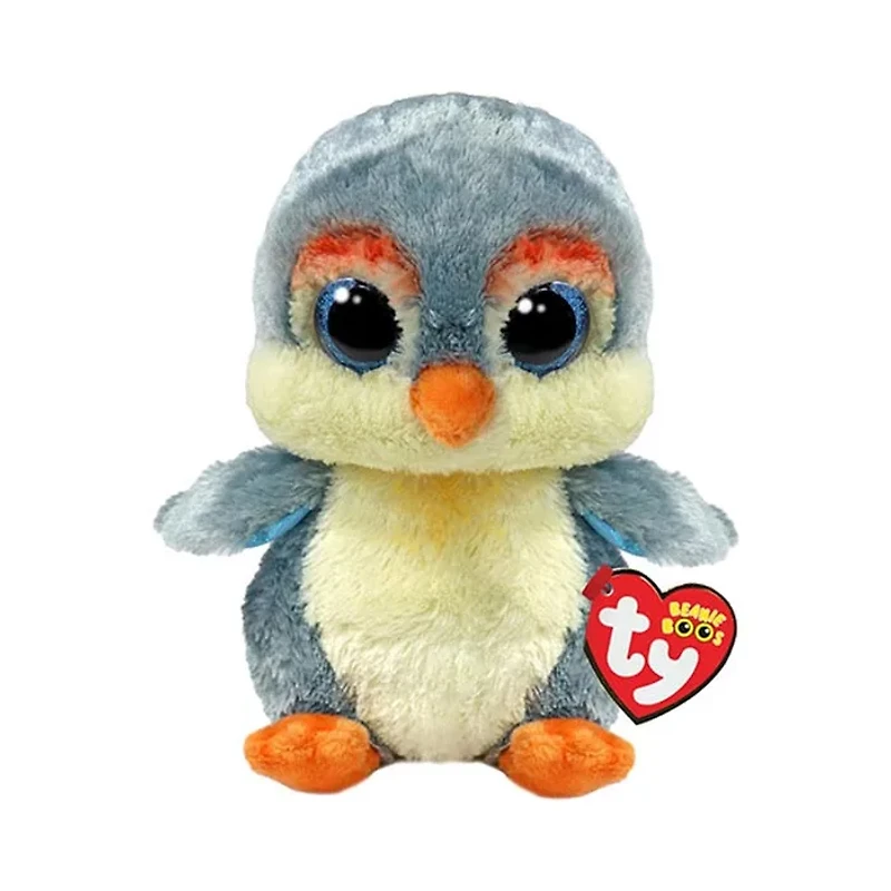 TY Beanie Boos Fisher the Penguin with Glitter Eyes