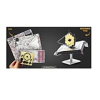 Fascination Metal Earth James Webb Space Telescope 3D Model Kit