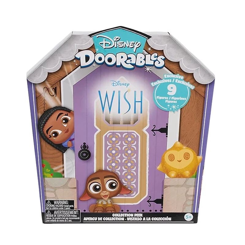 Disney Doorables Wish Mini Peek Blind Bag Figures Suitable for Age 5 And Up