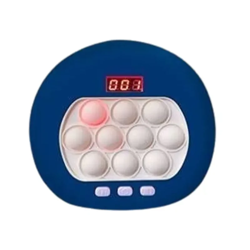 Fast Push Pop It Game with LED Blue