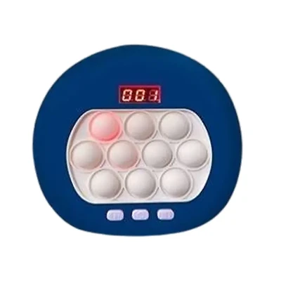 Fast Push Pop It Game with LED Blue