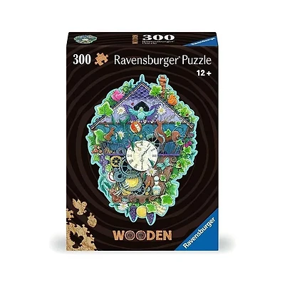 Ravensburger Cuckoo Clock Wooden Jigsaw Puzzle – 300 Pieces