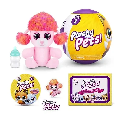 Zuru 5 Surprise Plush Pets Series 2 Assorted (Random Pick)