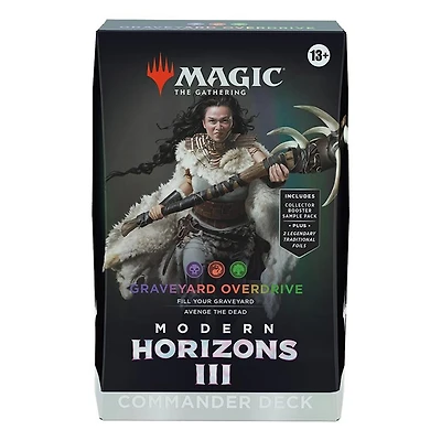 Magic The Gathering Modern Horizons 3 Commander Deck – Graveyard Overdrive