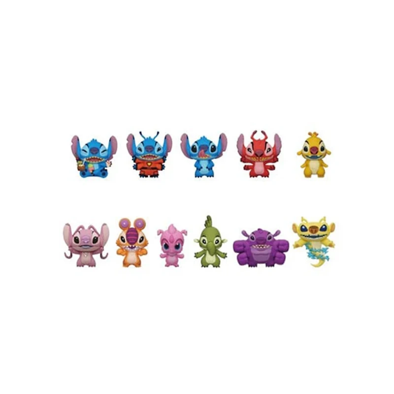 Disney Stitch 3D Foam Collectible Bag Clip Series 5 Assorted (Random Pick)