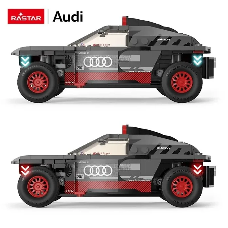 Rastar Audi RS Q e-tron 1:30 Scale Model Kit with 376 Pieces