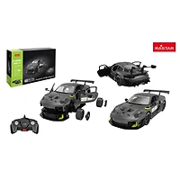 Remote Controlled Porsche 911 1:18 Scale Model Kit with 69 Pieces