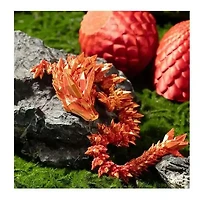 3D Dragon Egg Articulated Crystal Multi Color 11 Inch Assorted (Random Pick)