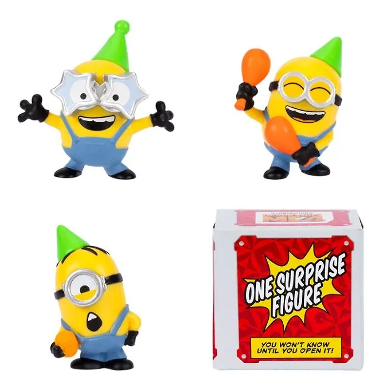 Minions Figure 2 inch Assortment Four Pack