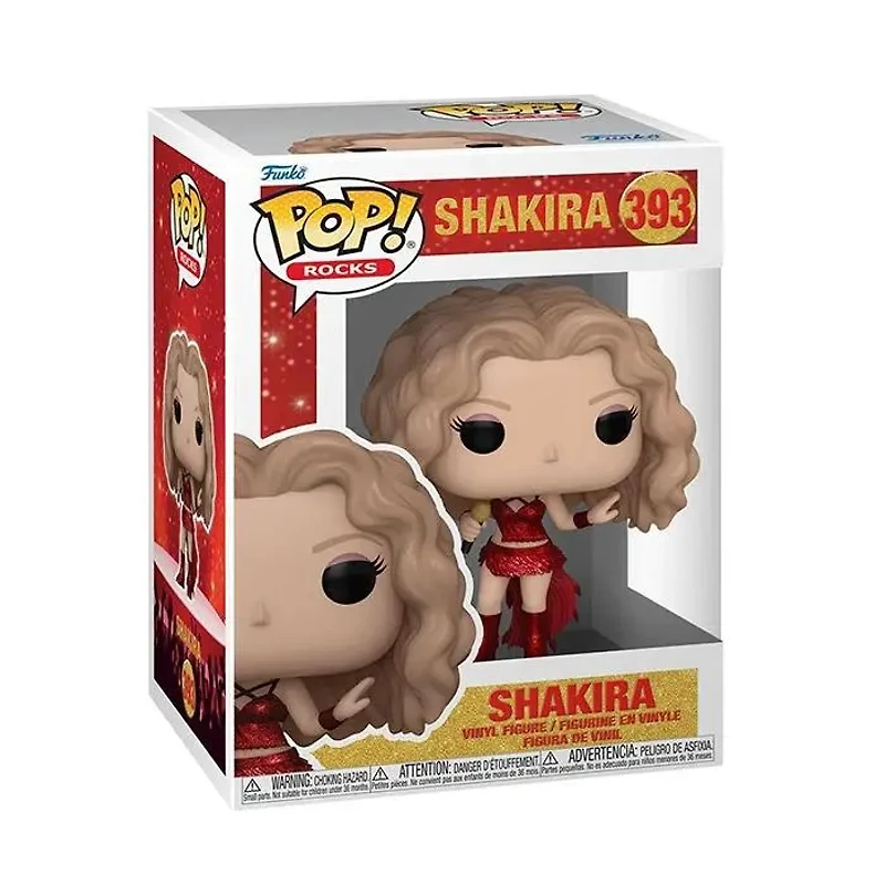 Funko Pop Music Rock Shakira Super Bowl Glitter