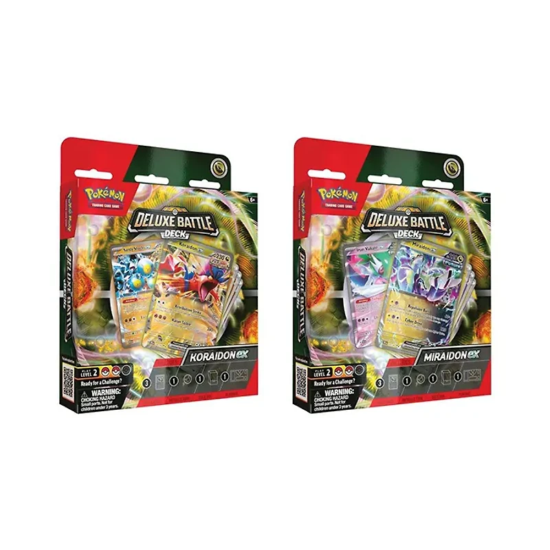 Pokemon Deluxe Battle Decks Miraidon/Koraidon EX