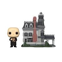 Funko Pop! Town Uncle Fester And Addams Family Mansion