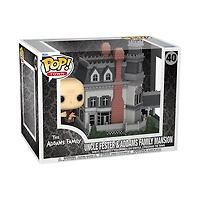 Funko Pop! Town Uncle Fester And Addams Family Mansion