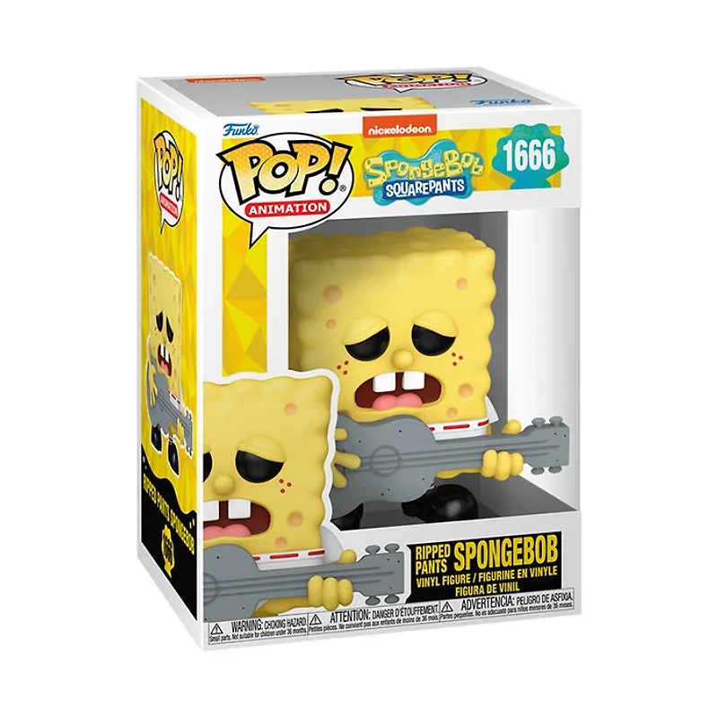 Funko Pop! TV Animation Spongebob Squarepants With Guitar 25th Anniversary