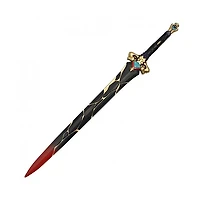 Sword Black Star Rail Foam Prop 39.5 Inch