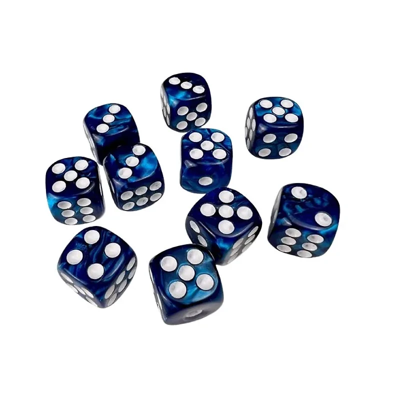 Tradeopia D6 Dice 12 Piece Sets Assorted Colors (Random Pick)