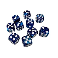 Tradeopia D6 Dice 12 Piece Sets Assorted Colors (Random Pick)