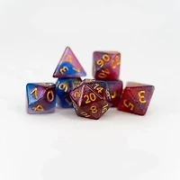 Tradeopia D&D Mini Dice 7 Piece Sets Assorted Colors (Random Pick)