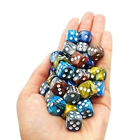 Tradeopia D6 Dice 36 Piece Sets Assorted Colors (Random Pick)