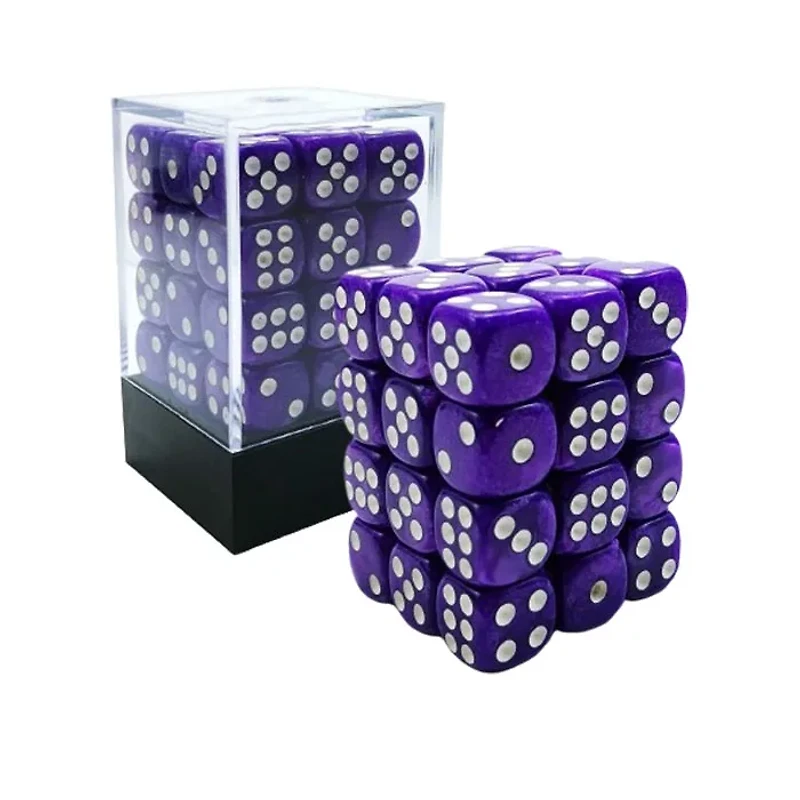 Tradeopia D6 Dice 36 Piece Sets Assorted Colors (Random Pick)