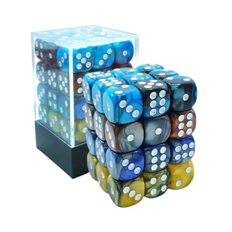Tradeopia D6 Dice 36 Piece Sets Assorted Colors (Random Pick)