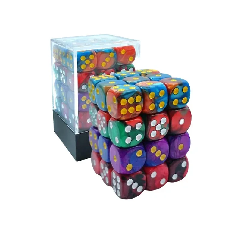 Tradeopia D6 Dice 36 Piece Sets Assorted Colors (Random Pick)