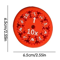 Fidget Spinners Math Assorted colours 9 Pieces (Random Pick)