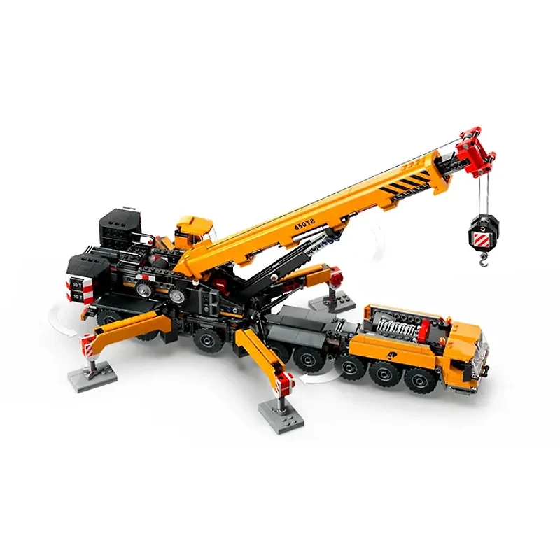 LEGO City Yellow Mobile Construction Crane – 1116 Pieces
