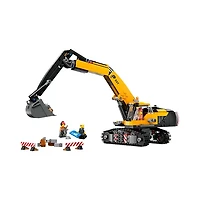 LEGO City Yellow Construction Excavator 633 Pieces