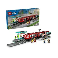 LEGO City Downtown Streetcar and Station – 811 Pieces