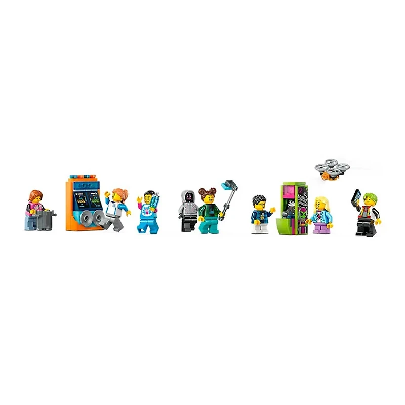 LEGO City Robot World Roller Coaster Park Building Toy Set 986 Pieces
