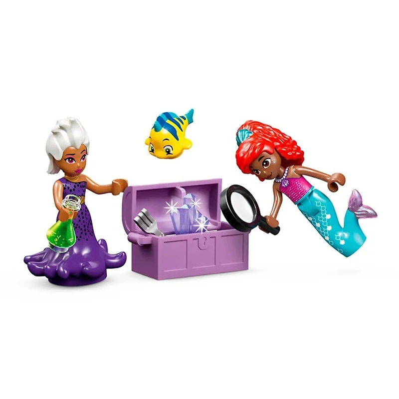 LEGO Disney Ariels Crystal Cavern And Treasure Chest 43245 Princess Toy 141 Pieces