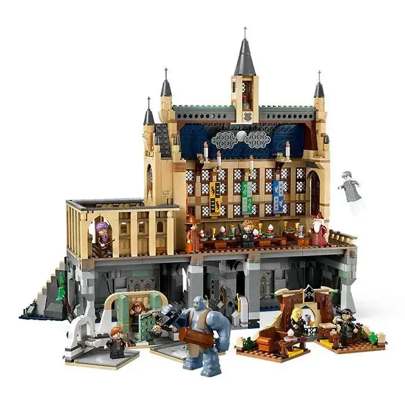LEGO Harry Potter Hogwarts Castle The Great Hall Toy Playset 1732 Pieces