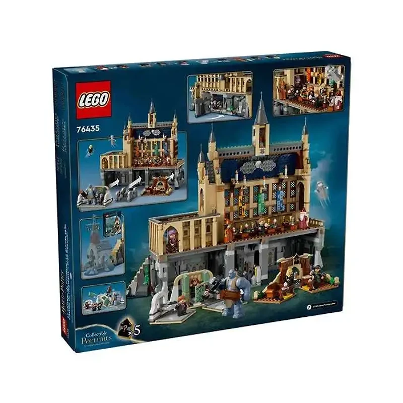 LEGO Harry Potter Hogwarts Castle The Great Hall Toy Playset 1732 Pieces