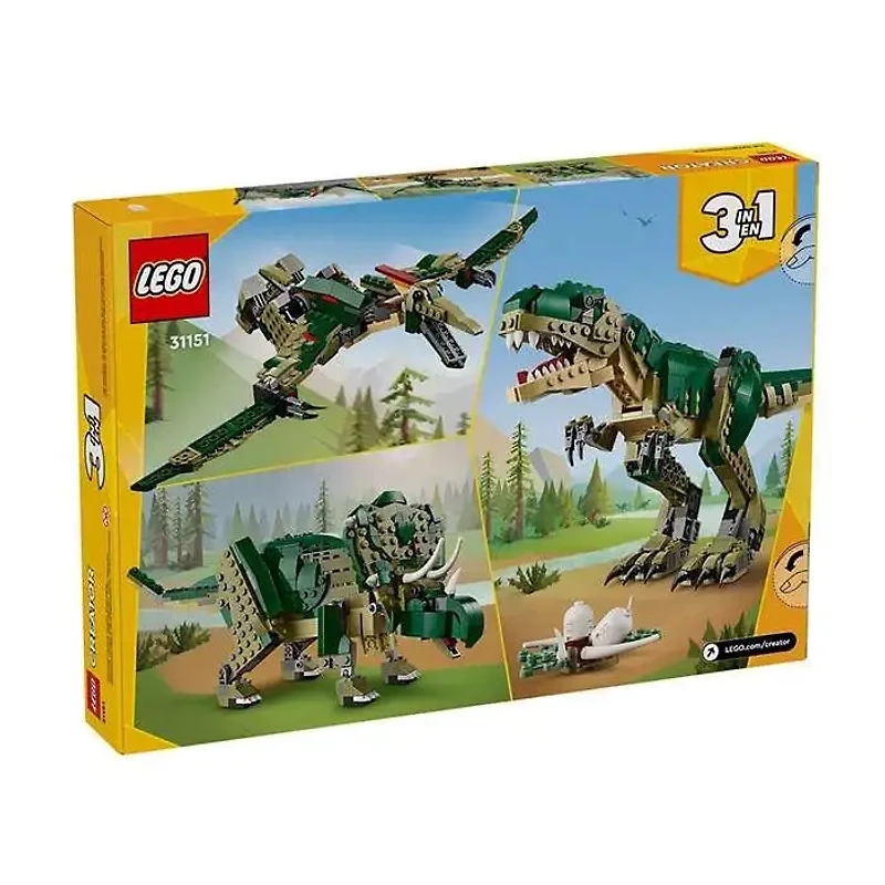 LEGO Creator T Rex Transforms Toy 626 Pieces